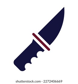 icono estilo sólido maroon color de la marina ilustración militar vector elemento del ejército y símbolo perfecto. Signo de icono de la colección moderna para la web.