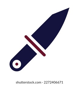 icono estilo sólido maroon color de la marina ilustración militar vector elemento del ejército y símbolo perfecto. Signo de icono de la colección moderna para la web.