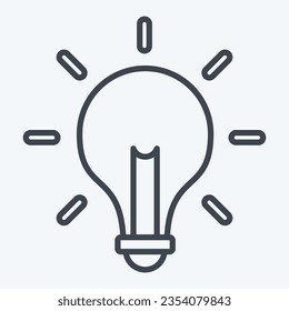 Icon Solution. related to Business Analysis symbol. line style simple design editable. simple illustration