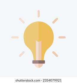 Icon Solution. related to Business Analysis symbol. flat style simple design editable. simple illustration