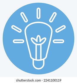 Solución de iconos. relacionado con el símbolo Machine Learning. estilo ojos azules. diseño simple editable. ilustración simple. iconos vectoriales simples