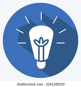 Solución de iconos. relacionado con el símbolo Machine Learning. estilo de sombra larga. diseño simple editable. ilustración simple. iconos vectoriales simples