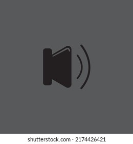 icon sound speaker vector illustration.