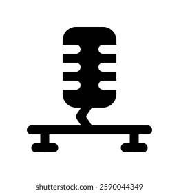 Icon Sound With Style Glyph