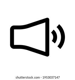 Icon Sound With Style Outline 