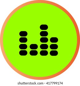 the icon of sound volume