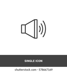 Icon sounds Single Icon Graphic Design