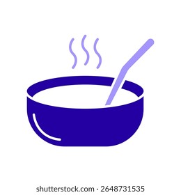 Icon a soup, isolated against a clean background.