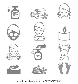Icon spa for beauty, relaxation and health.