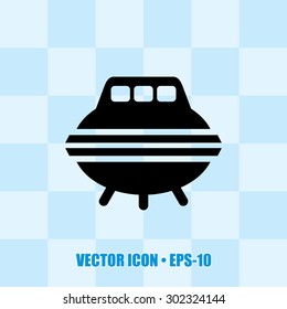 Icon Of Space Ship For Web & mobile. Eps-10.