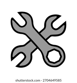 Un icono de llave y llave de combinación sobre fondo blanco