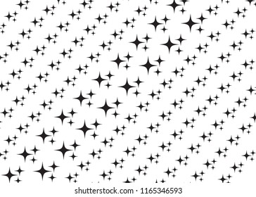Icon sparkle line. Bright firework, decoration twinkle, shiny flash 