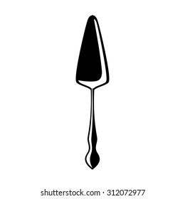 icon spatula place setting tableware flatware