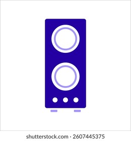 Icon a speaker, isolated against a clean background.