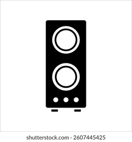 Icon a speaker, isolated against a clean background.