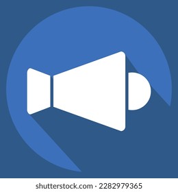 Icon Speaker. related to Eid Al Fitr symbol. islamic. ramadhan. simple illustration
