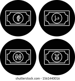 icon special made for you currency icons set
