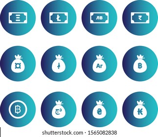 icon special made for you currency icons set
