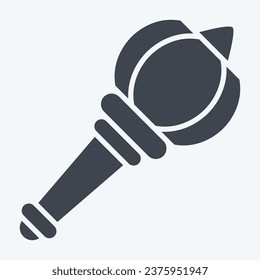 Icon Spectre. related to India symbol. glyph style. simple design editable. simple illustration