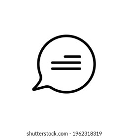 icon Speech bubble icon, cartoon empty or blank dialogue ballon for text in paper style image