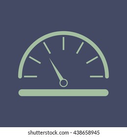 Icon of Speed Meter. Eps-10.