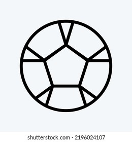 Icon Sport. suitable for education symbol. line style. simple design editable. design template vector. simple illustration
