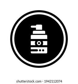 Icon Spray With Style Circular Glyph