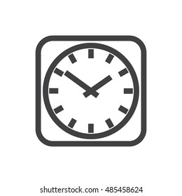 Icon square watches on a white background.