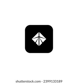 Symbol sr modern, einfach, abstrakt