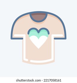 Icon Stai Removal. related to Laundry symbol. doodle style. simple design editable. simple illustration, good for prints