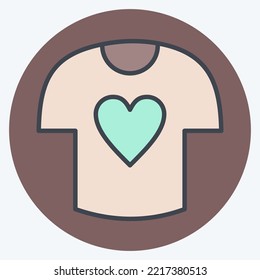 Icon Stai Removal. related to Laundry symbol. color mate style. simple design editable. simple illustration, good for prints