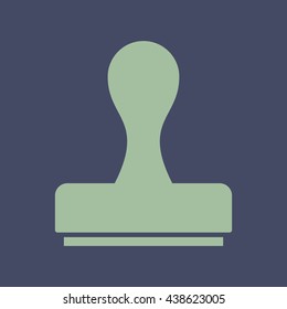 Icon of Stamper. Eps-10.