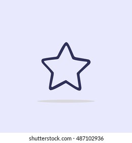 Icon star.