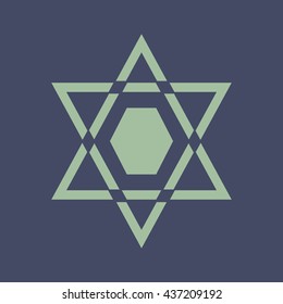 Icon of Star. Eps-10.