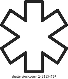 icon star shape design eps