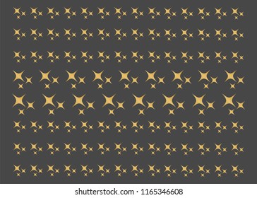 Icon star. Sparkles collection. Sparks vector icons set
