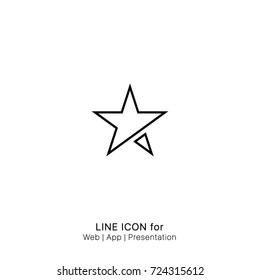 Icon Star Super Superstar Graphic Design Single Icon Vector