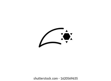 Icon Star Vector Illustrator Simple Design