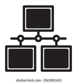 icon startup elegant and simple, good for mobile apps and web design