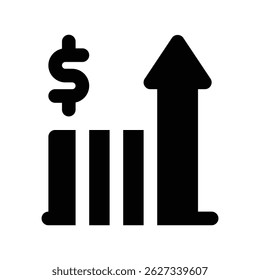 icon statistic with style glyph