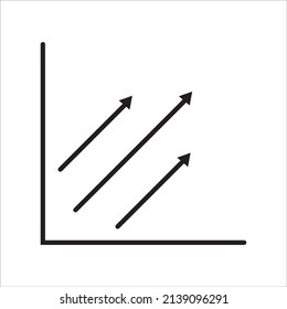 
símbolo de arte vectorial statistik de icono