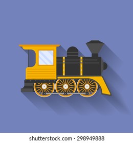 Icon of Steam Locomotive or Puffer.