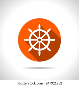 icon of steering wheel
