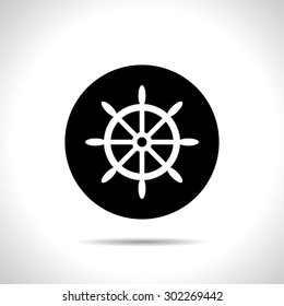 icon of steering wheel