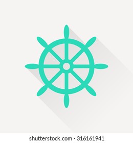 icon of steering wheel