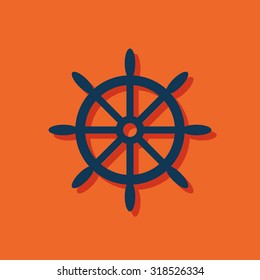 icon of steering wheel