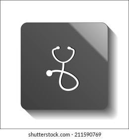 icon of a stethoscope