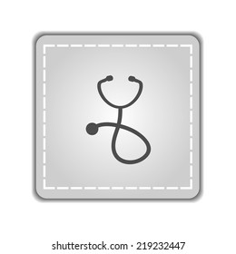 icon of a stethoscope