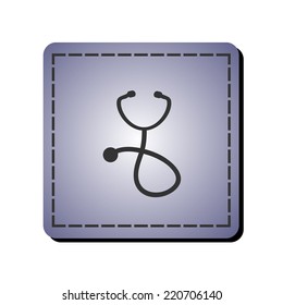 icon of a stethoscope