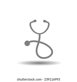 icon of a stethoscope
